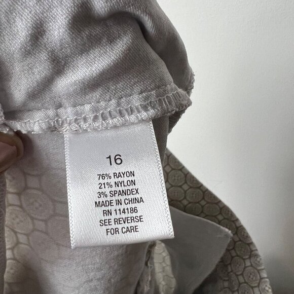 Roz & Ali dress pants women’s‎ size 16 workwear - Picture 9 of 11